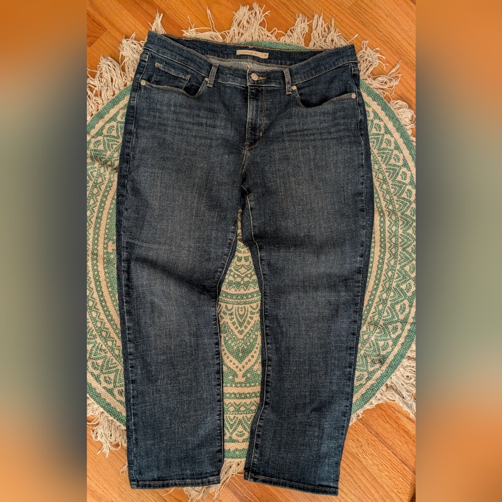 Levi's Classic Blue Denim Jeans